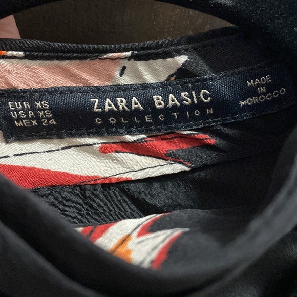 Zara Floral Mini Dress - Picture 5 of 5